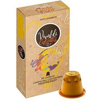 Capsule Nespresso Vivaldi Colombia 100% Arabica Monorigine