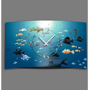 Dixtime Wanduhr Moderne 3D-Optik
