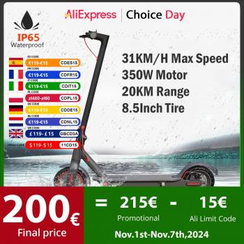 Scooter eléctrico 365GO 8,5 pulgadas