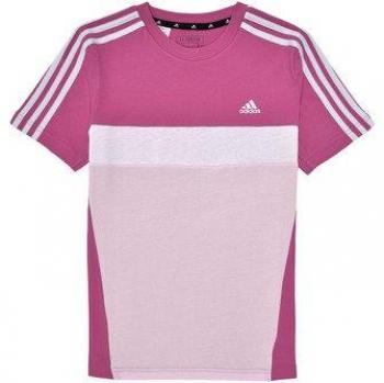 Adidas T‑shirt enfant rose J 3S TIB T pour filles 15–16 ans