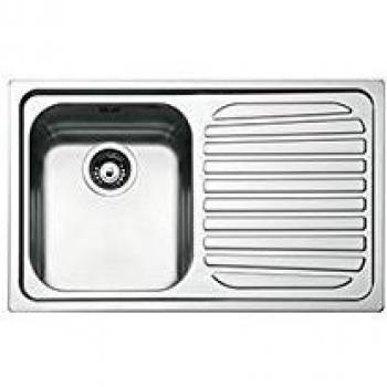 Évier à un bol SMEG SP791S-2 21 cm profondeur, 3,5 inch largeur