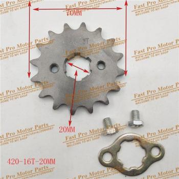20mm Stock Kettenrad für YX 140CC