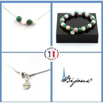 Gioielli in Pietre Naturali: Opale Rosa e Malachite