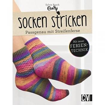 Socken stricken: Passgenau mit Streifenferse