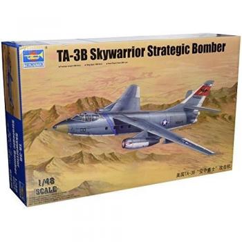 Modélisme Trumpeter Kit Modellino Aérien TA-3B Skywarrior Bombardier Stratégique 1/48