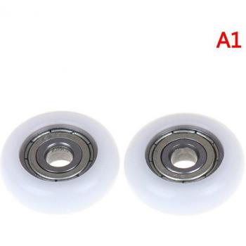 Rueda de rodillo para ducha, 23mm, repuesto de plástico para puertas