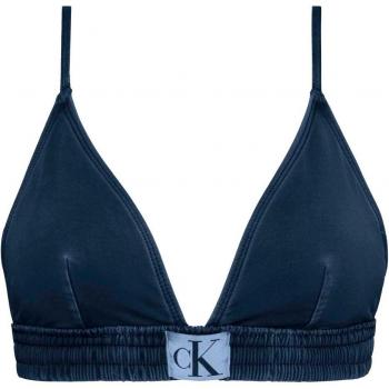 Top Bikini Calvin Klein CK Blu Lavaggio XS