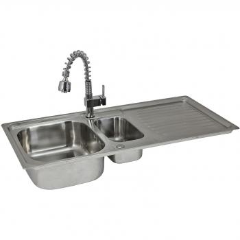 Premium Stainless Steel Kitchen Sink and Padstow Tap