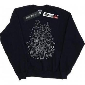 Sweatshirt Noël Disney Empire Noir pour Femme