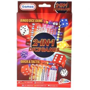 Grafix Gioco Dadi 2in1 Multilingue