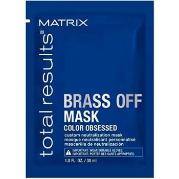 Neutrale Brass-Off‑Maske – Matrix Total Results (2025)