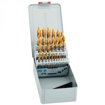 Kit Punte da Trapano 1–13 mm TiN D338N – Set di 13 pezzi