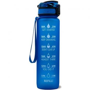 32Oz Time Marker Water Bottle for Camping