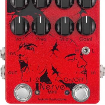 Pédale d'Effet Nerve MKII de Tsakalis AudioWorks