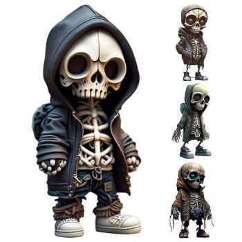 Miniature Squelette Htclv – Sculpture d’Halloween