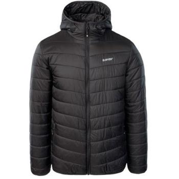 Hi‑Tec Winterjacke Herren – Lovara, schwarze Daunenjacke, Größe XL