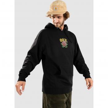 DGK Guadalupe: Felpa Nera a Capucha Comfort