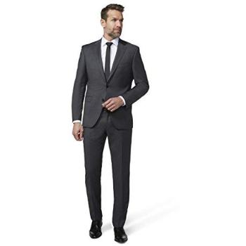 DIGEL Herren Hose Grau 28 – 100% Schurwolle