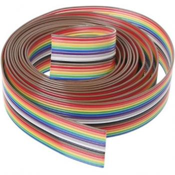 Cable IDC Plano 2 m 16P – Cable de Conexión DuPont 1,27 mm