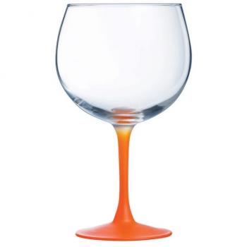 Boîte de 6 verres à pied Summer Pop Mandarine Luminarc 70cl