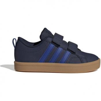 Zapatillas adidas pace 2.0 infantil, color azul marino y negro, estilo y comodidad para uso diario, diseño moderno, suela de goma antideslizante, parte superior de malla transpirable, cierre con cordones