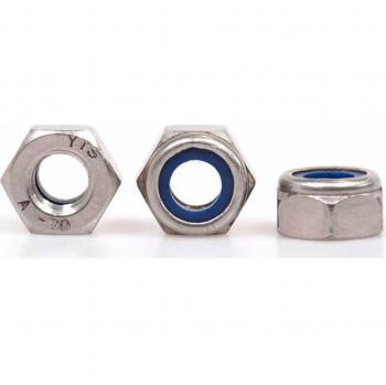 Sirius A4 316 Stainless Steel Nyloc Nuts M10