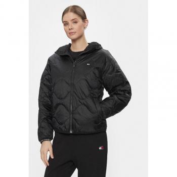 Tommy Jeans Piumino a Manica Corte con Cappuccio
