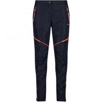 Female Hybrid 31T2596 Pants, Blue/EWD Fluo – XS