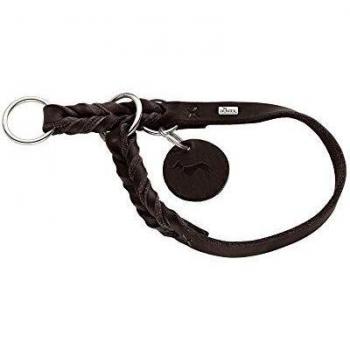 HUNTER SOLID EDUCATION Dressurhalsung, Leder, weich, griffig, 65