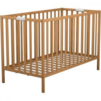 Lit Pliant 60x120 AT4 Hêtre Verni