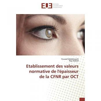 Etablissement des valeurs normative de l'épaisseur de la CFNR par OCT