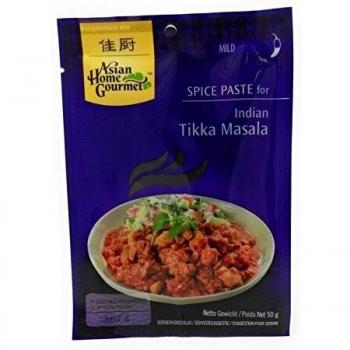ASIAN HOME GOURMET Indische Gewürzpaste Tikka Masala, 50g