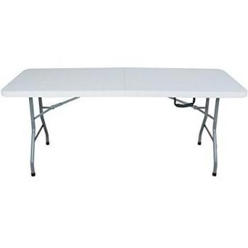Table résine rectangulaire pliable (180 × 75 × 72 cm) – Taille
