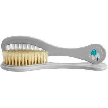 Bebe-jou 620838 Set de peine y cepillo Amigos del Bosque, gris