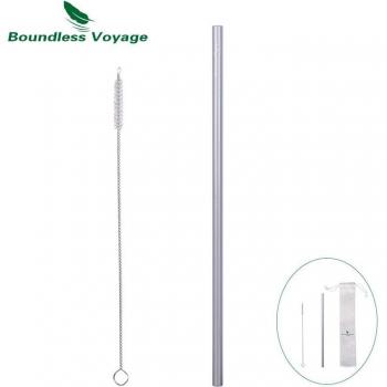 Eco-Friendly Titanium Straw Kit