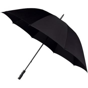 Paraguas de Campo Falcone 130 cm, Apertura Manual – Negro