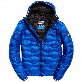 SUPERDRY M50000DQ NE5 Wave‑Kapuzenquilt Jacke
