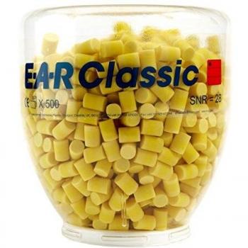 3M Gehörschutzstöpsel E-A-R Classic II Refill EN 352-2 SNR 28 dB 500 Paar / Dispenser