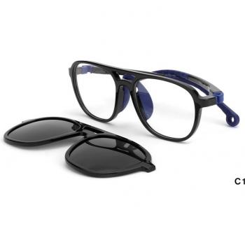 Lunettes polarisées pour enfants, monture flexible, O-Q, 19975