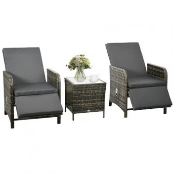 Outsunny 3-Piece Bistro Set