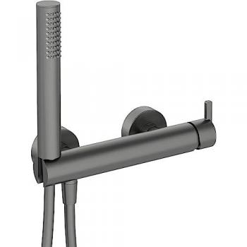 Titanium Brausearmatur mit Set