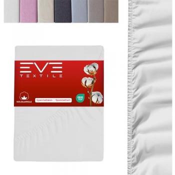 Eve Textile Spannlaken 140x200 cm Weiß