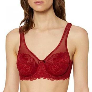 Dim Soutien-Gorge Con Aros Generous Essentiel Sujetador, Rojo