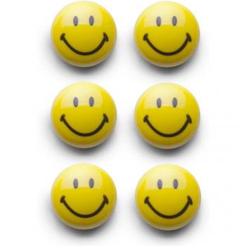 Zeller Present Magnet Zeller 11204 Magnete SMILEY Ø3cm rund