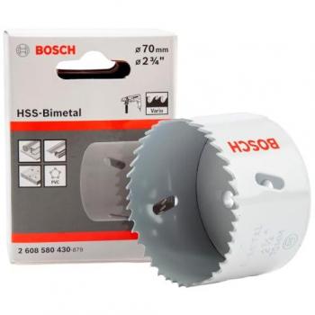 Scie-trépan HSS 70 mm Bosch