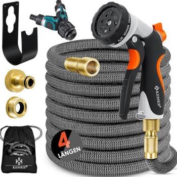KESSER® SuperStretch 4 m – wasserfestes, flexibles Gartengerät