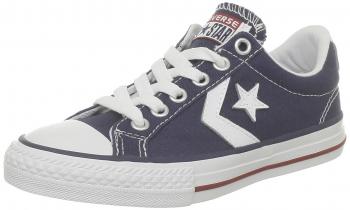 Converse Child Star Player EVA Canvas Kicks – Navy/White UK4
