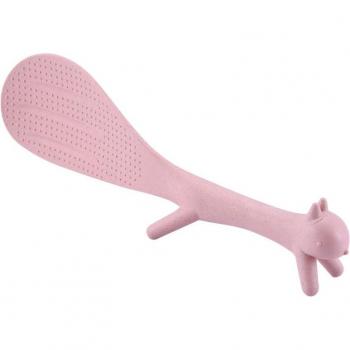 Green Non-Stick Rice Paddle with Squirrel Design