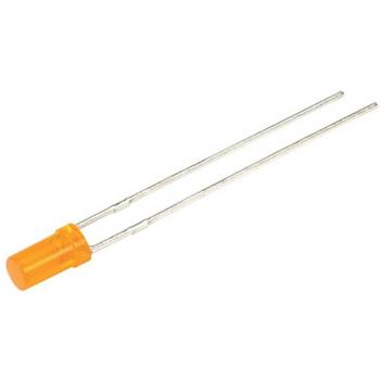Kingbright 3 mm Orange LED 100° Abstrahlwinkel
