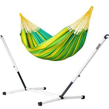 Siesta Sonrisa Lime Amaca a Doppio Sospensione
